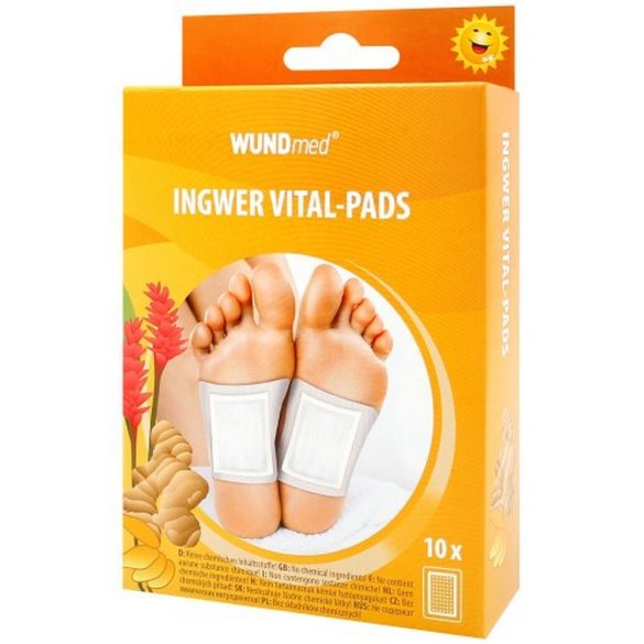 WundMed "Gyömbér Vital Talp Tapasz" 10 db