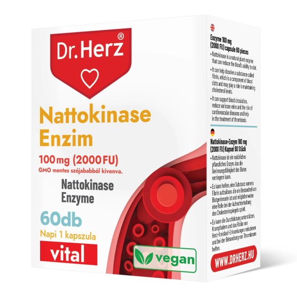 Dr. Herz Nattokinase Enzim 100mg 60 db