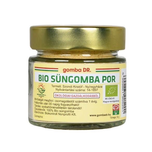gomba DR. "Bio Süngomba por" 30 g 