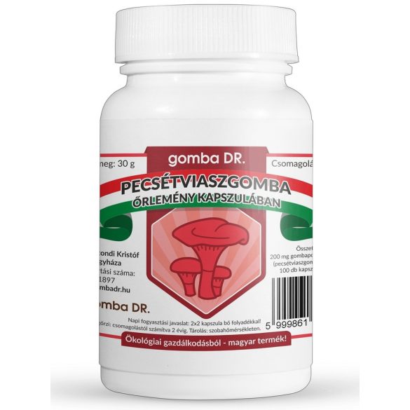 gomba DR. "Pecsétviaszgomba őrlemény" kapszulában -100 db