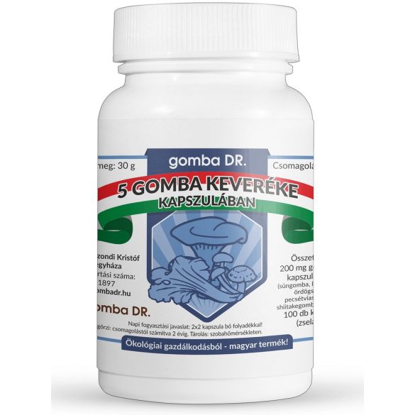 gomba DR "5 gomba keveréke" kapszulában - 100 db