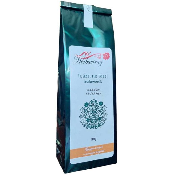 Herbavirág "Teázz, ne fázz!" meghűlés elleni tea 80g