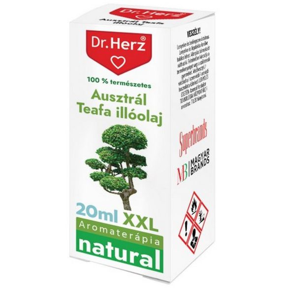 Dr. Herz "Ausztrál Teafa" illóolaj 20 ml XXL