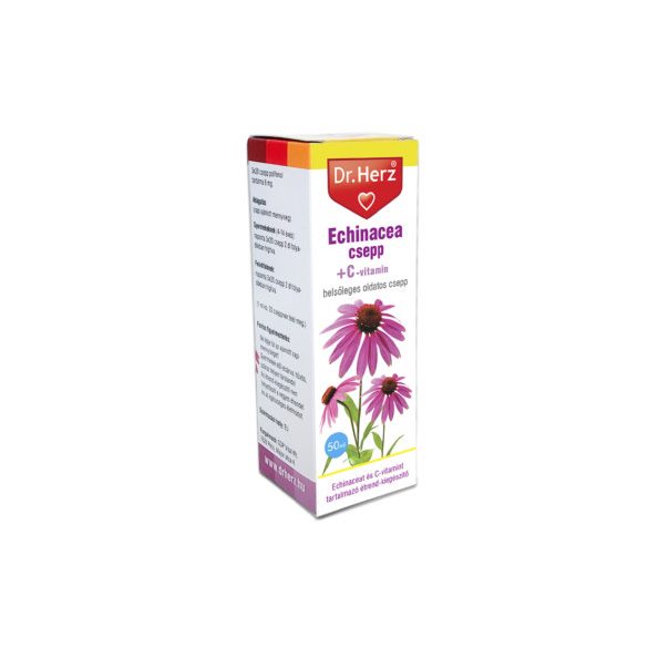 DR. Herz "Echinacea csepp + C vitamin" 50 ml