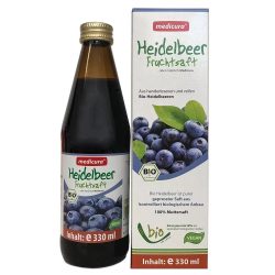 Medicura "Fekete áfonyalé 100 % bio" 330 ml