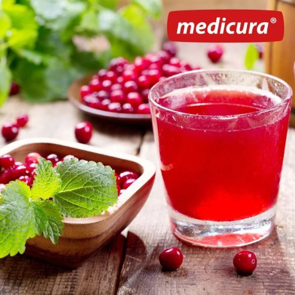 Medicura "Tőzegáfonya" 100 % BIO gyümölcslé 330 ml