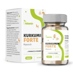   Netamin "Kurkumin FORTE kapszula piperinnel és gyömbérrel" - 60 db