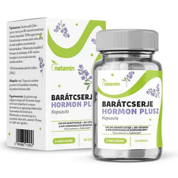 Netamin "Barátcserje Hormon PLUSZ" kapszula - 60db
