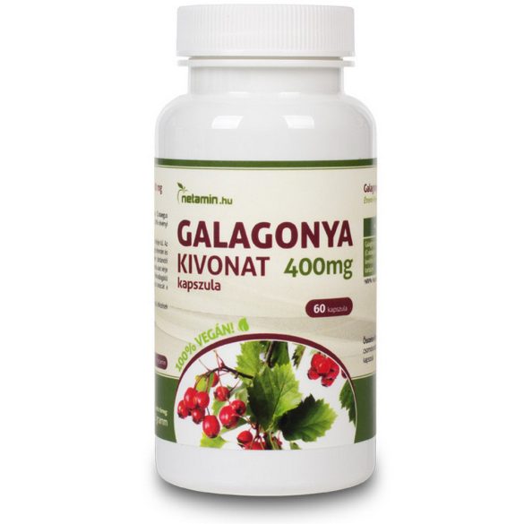 Netamin "Galagonya-kivonat" kapszula 400 mg - 60 db