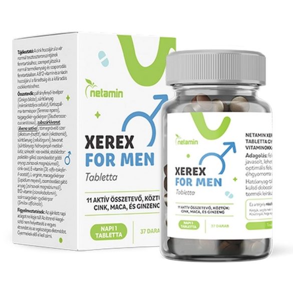 Netamin "Xerex for men" potenciatabletta férfiaknak 37 db