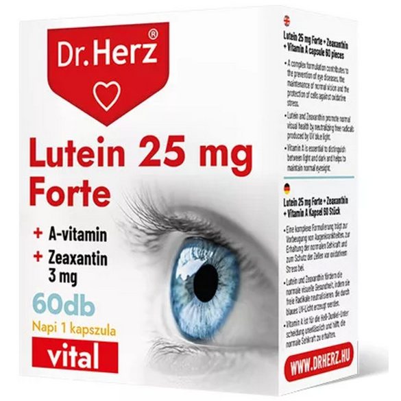 DR. Herz "Lutein 25 mg Forte" kapszula 60 db