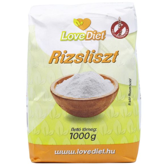 LoveDiet "Gluténmentes Rizsliszt" 1 kg