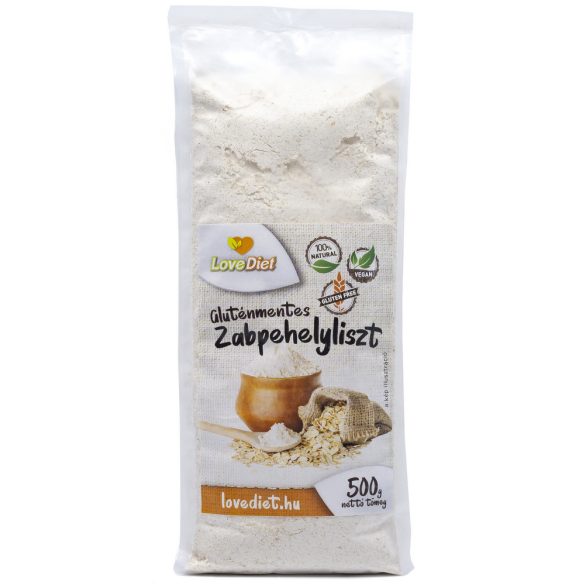 LoveDiet "Gluténmentes Zabpehelyliszt" 500g