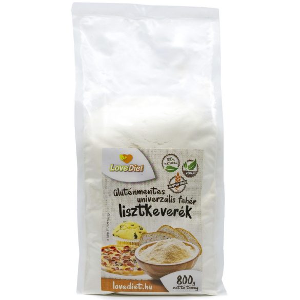 LoveDiet "Gluténmentes Univerzális Fehér Lisztkeverék" 800 g