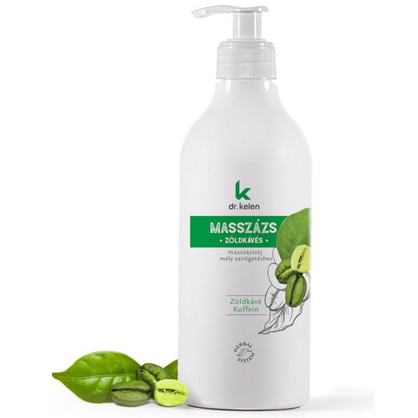 dr. kelen Zöldkávés Masszázstej mély zsírégetéshez 500 ml
