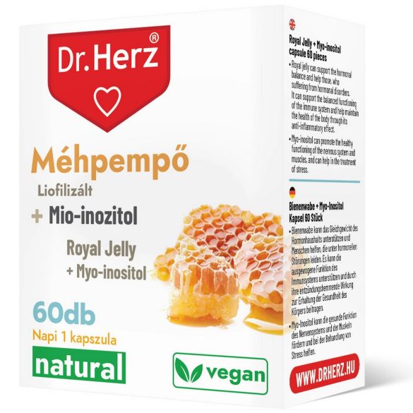 Dr. Herz Méhpempő + Mio-Inozitol kapszula 60 db