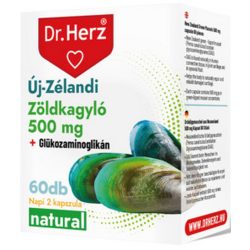 Dr. Herz Zöldkagyló kivonat 500 mg kapszula 60 db
