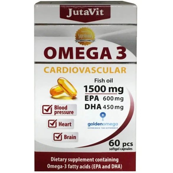 Jutavit Omega-3 Cardiovascular kapszula 60 db