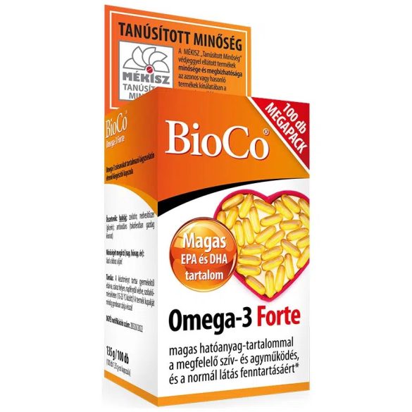 BioCo Omega-3 Forte kapszula 100 db