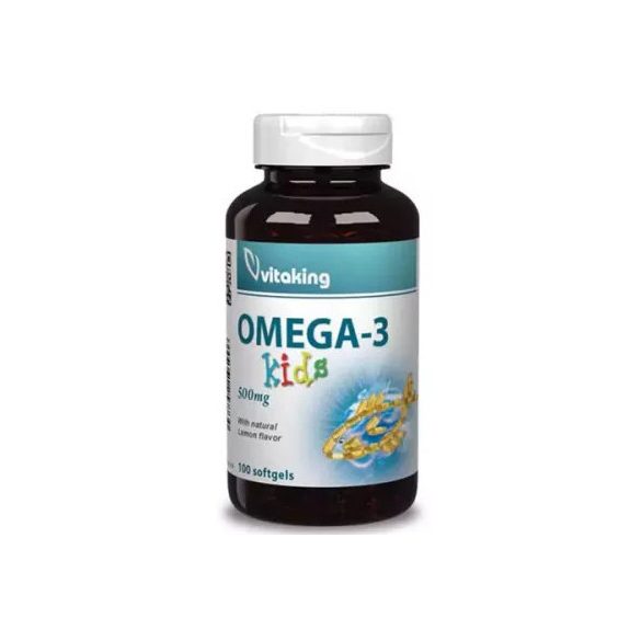 Vitaking Omega-3 Kids lágyzselatin kapszula 100 db