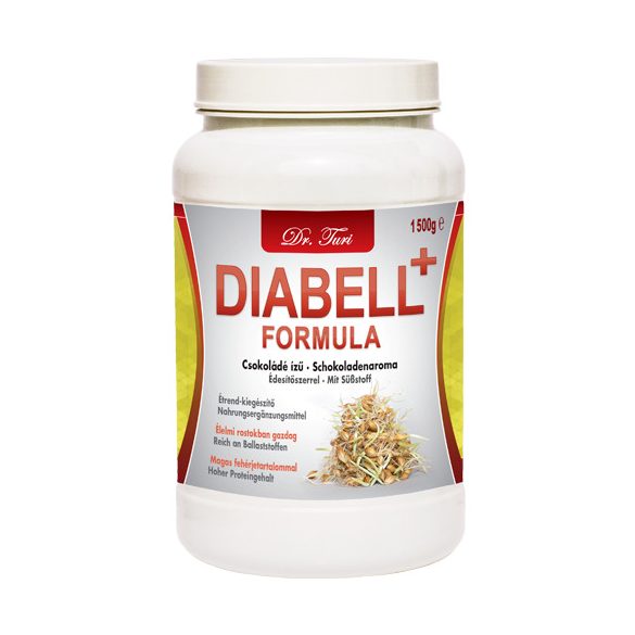 Dr. Turi "DIABELL+ Formula" 1.500g italpor cukorbetegeknek