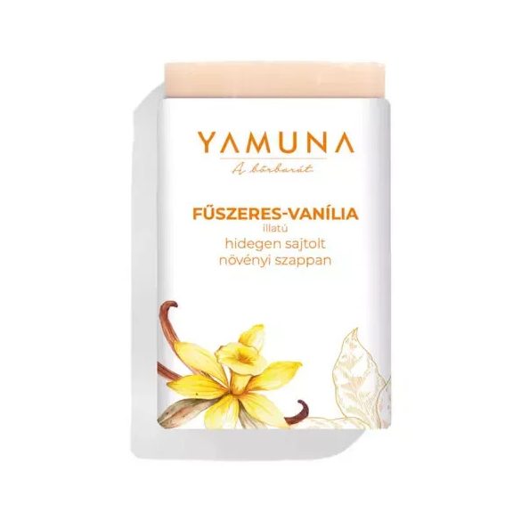 Yamuna "Fűszeres Vanília" hidegen sajtolt növényi szappan 