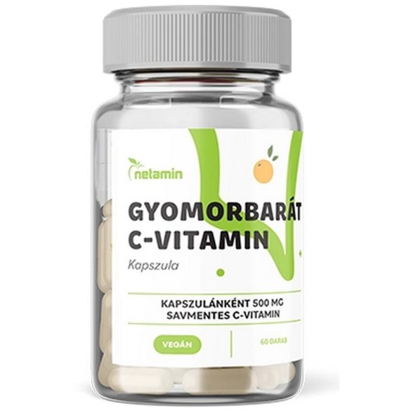 Netamin "Gyomorbarát C vitamin" 500 mg kapszula - 60 db