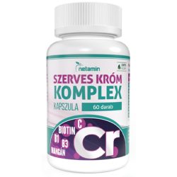 Netamin "Szerves Króm Komplex" kapszula - 60 db