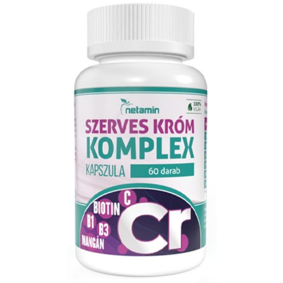Netamin "Szerves Króm Komplex" kapszula - 60 db