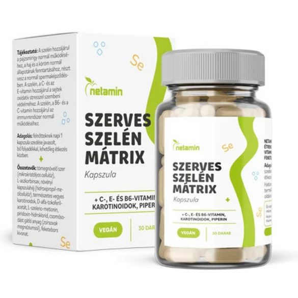Netamin "Szerves Szelén" tabletta 100 mcg - 60 db