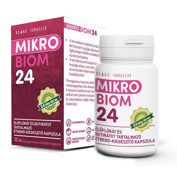 "MikroBiom 24" étrend-kiegészítő kapszula - 30 db