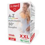 DR Herz "A-Z 50+ Multivitamin Komplex XXL" 120 db