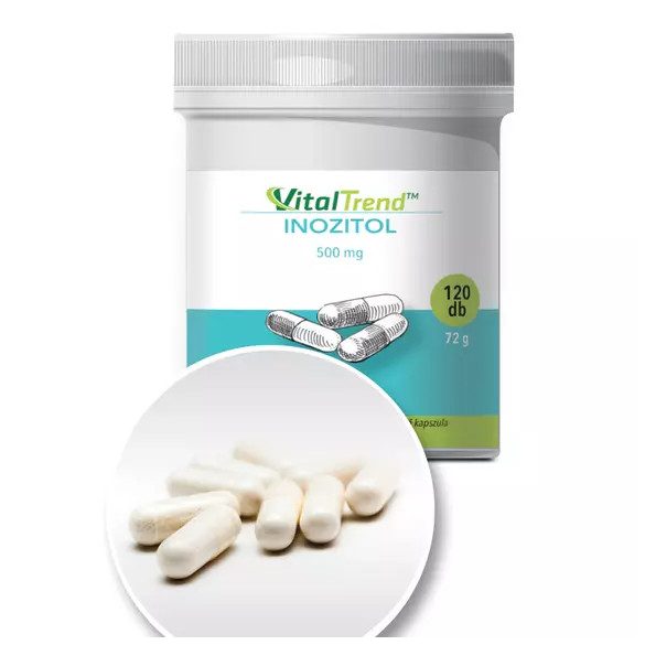 VitalTrend "Inozitol (myo-Inozitol) 500 mg kapszula 120 db
