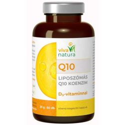   Viva Natura "Liposzómás Q10 D3-vitaminnal" kapszula 60 db