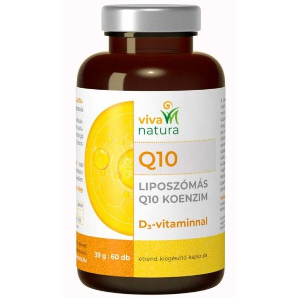 Viva Natura "Liposzómás Q10 D3-vitaminnal" kapszula 60 db