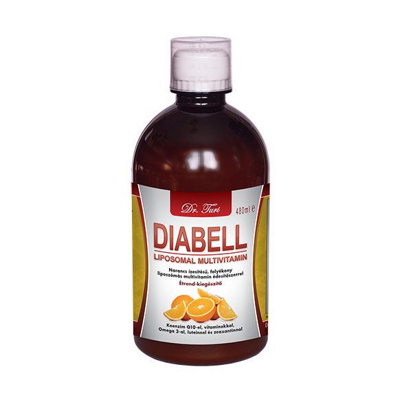 Dr. Turi DIABELL Multi-vitamin cukorbetegek részére 480 ml