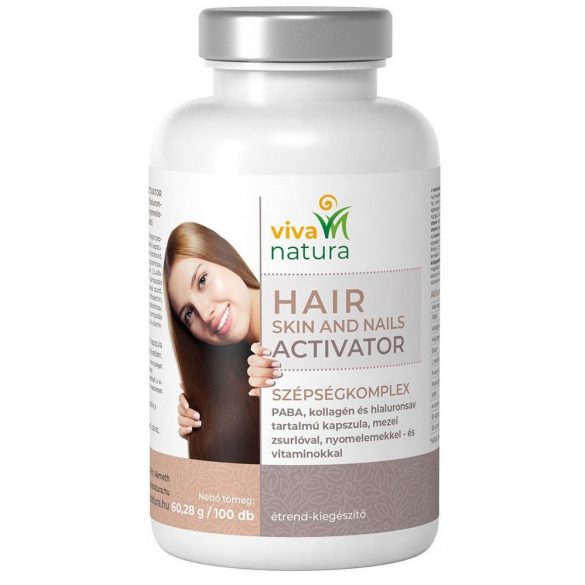 Viva Natura "Hair, Skin and Nails Activator Szépségkapszula" 100db