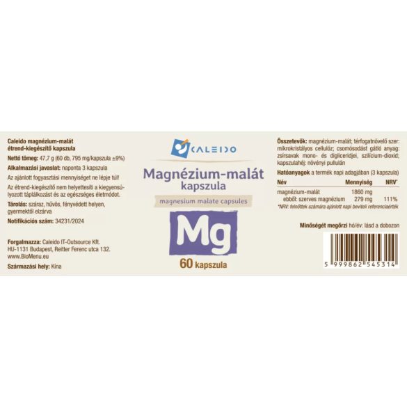 Caleido Magnézium-malát kapszula 60 db